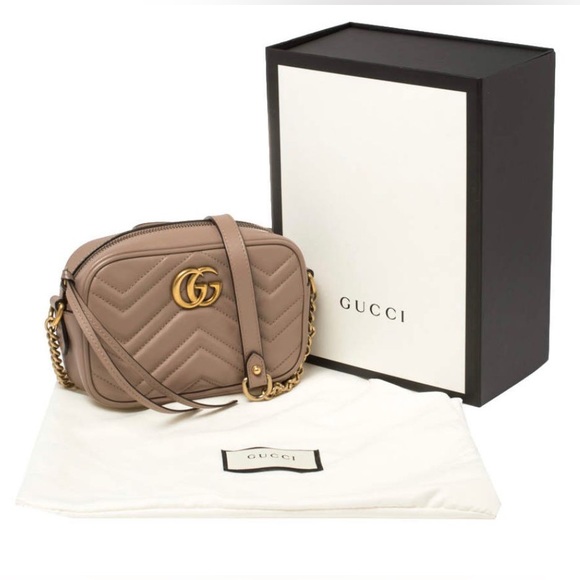 Gucci GG Marmont Mini Shoulder Bag - Picture 1 of 4